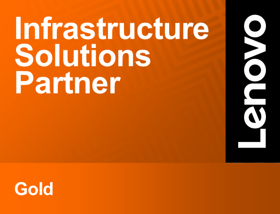 Lenovo Partner Emblem - Infrastructure Solutions Partner - Gold