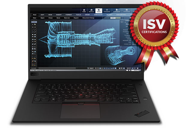 Lenovo Workstation ISV-Zertifizierungen